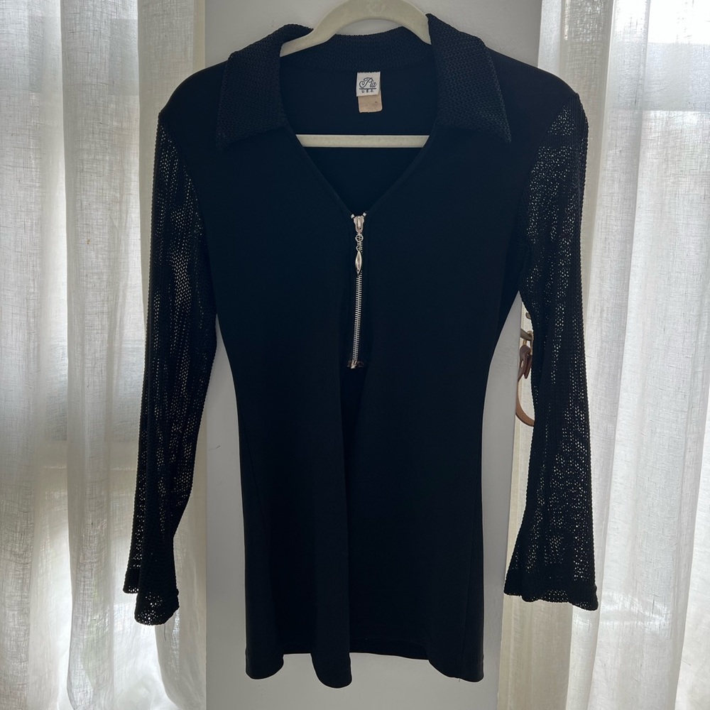 VINTAGE 90s RAVE BLOUSE